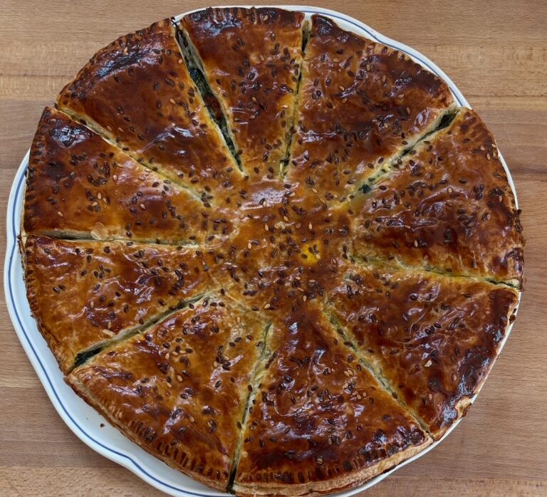 Tourte aux épinards